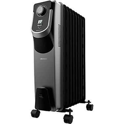 Cecotec ReadyWarm 9000 Space 360º Zwart. 9 elementen, 2000 W, instelbare thermostaat met drie vermogensniveaus, 22 m², kabelverzamelaar, veiligheidssystemen Cecotec ReadyWarm 9000 Space 360º Zwart. 9 elementen, 2000 W, instelbare thermostaat met drie vermogensniveaus, 22 m², kabelverzamelaar, veiligheidssystemen
