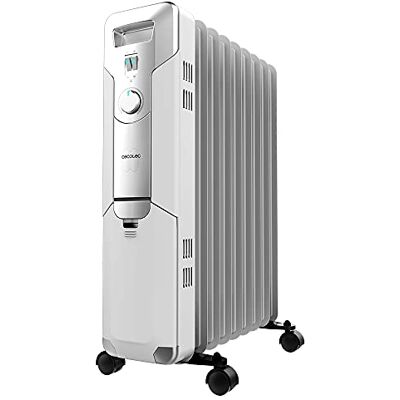 Cecotec ReadyWarm 9000 Space Elektrische olieradiator, 9 modules, energiebesparend, 2000 W, 3 niveaus, kabelhaspel, veiligheidssysteem, wielen, 20 m² Cecotec ReadyWarm 9000 Space Elektrische olieradiator, 9 modules, energiebesparend, 2000 W, 3 niveaus, kabelhaspel, veiligheidssysteem, wielen, 20 m²