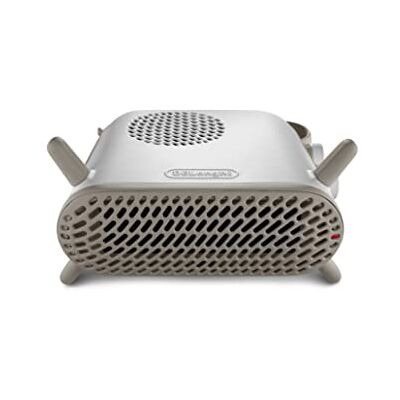 De'Longhi Capsule Fit HFS70B20.WH, stille ventilatorradiator, verticale en horizontale positionering, elektrisch met veiligheidsthermostaat, 3 ventilatorsnelheden, 2000 W, wit De'Longhi Capsule Fit HFS70B20.WH, stille ventilatorradiator, verticale en horizontale positionering, elektrisch met veiligheidsthermostaat, 3 ventilatorsnelheden, 2000 W, wit