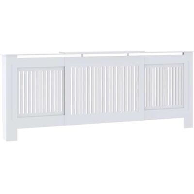 vidaXL Radiatorombouw Overkapping Kap Verwarmingskap Radiatoroverkapping Ombouw Radiator Verwarming Radiatoronderdeel Onderdeel MDF Wit vidaXL Radiatorombouw Overkapping Kap Verwarmingskap Radiatoroverkapping Ombouw Radiator Verwarming Radiatoronderdeel Onderdeel MDF Wit