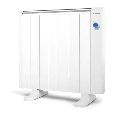 Orbegozo RRE 1310 Energiebesparende warmtestraler, 7 verwarmingselementen, digitaal lcd-display, afstandsbediening, programmeerbare werking, 1300 W, 1 l, 44 dB, aluminium, wit Orbegozo RRE 1310 Energiebesparende warmtestraler, 7 verwarmingselementen, digitaal lcd-display, afstandsbediening, programmeerbare werking, 1300 W, 1 l, 44 dB, aluminium, wit