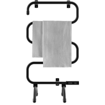 Cecotec Elektrische handdoekverwarmer Readywarm 5000 Towel Black. 100 W, handdoekwarmer en badkamer, IP24, 5 stangen, modern design, eenvoudige installatie, oververhittingsbeveiliging, indicator Cecotec Elektrische handdoekverwarmer Readywarm 5000 Towel Black. 100 W, handdoekwarmer en badkamer, IP24, 5 stangen, modern design, eenvoudige installatie, oververhittingsbeveiliging, indicator