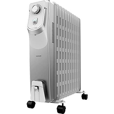Cecotec ReadyWarm 11000 Space 360 Elektrische olieradiator, 11 modules, laag verbruik, 2500 W, 3 standen, herstelbaar, 360-technologie, veiligheidssysteem, 28 m² Cecotec ReadyWarm 11000 Space 360 Elektrische olieradiator, 11 modules, laag verbruik, 2500 W, 3 standen, herstelbaar, 360-technologie, veiligheidssysteem, 28 m²