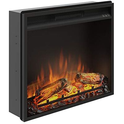TAGU PowerFlame elektrische inbouwhaard, in wanden of haarden, 23 inch, 1500W Verwarming, Zevendaagse programmeerbare, Digitale thermostaat, Afstandsbediening TAGU PowerFlame elektrische inbouwhaard, in wanden of haarden, 23 inch, 1500W Verwarming, Zevendaagse programmeerbare, Digitale thermostaat, Afstandsbediening