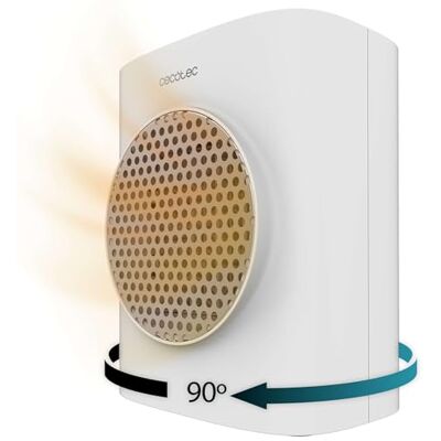 Cecotec ReadyWarm 1570 Max Ceramic Rotate Smart keramische radiator 1500 W, touchscreen, instelbare thermostaat, 90° oscillatie, timer, automatische uitschakeling Cecotec ReadyWarm 1570 Max Ceramic Rotate Smart keramische radiator 1500 W, touchscreen, instelbare thermostaat, 90° oscillatie, timer, automatische uitschakeling