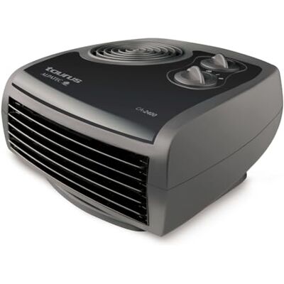 Taurus CA2400 Verwarming 2400 W, 2 warmtevermogens, koude luchtventilator, regelbare thermostaat, compact, grijs Taurus CA2400 Verwarming 2400 W, 2 warmtevermogens, koude luchtventilator, regelbare thermostaat, compact, grijs