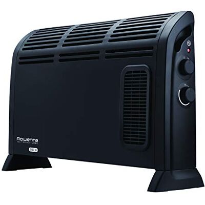 Rowenta CO3035F1 Radiator, elektrisch, Vectissimo Turbo, snelverwarming, 2 standen, thermostaat, verstelbaar, vriesmelder, 2400 W, zwart Rowenta CO3035F1 Radiator, elektrisch, Vectissimo Turbo, snelverwarming, 2 standen, thermostaat, verstelbaar, vriesmelder, 2400 W, zwart