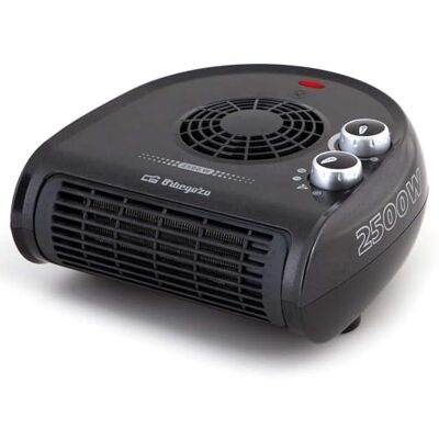 Orbegozo FH 5032 Verwarming met twee standen, koude luchtventilatorfunctie, directe warmte, regelbare thermostaat, draaggreep, 2500 W Orbegozo FH 5032 Verwarming met twee standen, koude luchtventilatorfunctie, directe warmte, regelbare thermostaat, draaggreep, 2500 W