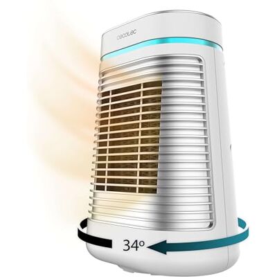 Cecotec ReadyWarm 1550 Max Ceramic Rotate White Keramische Kachel Cecotec ReadyWarm 1550 Max Ceramic Rotate White Keramische Kachel