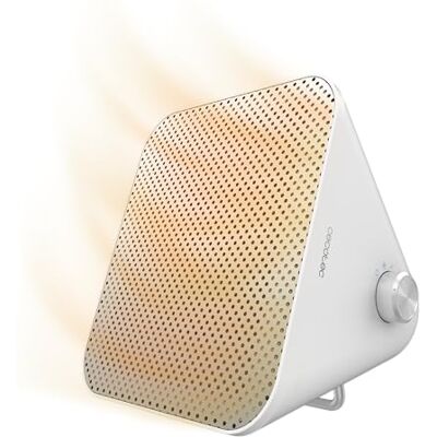 Cecotec ReadyWarm 1500 Max Ceramic Design White keramische tafelradiator, 1500 W, instelbare thermostaat en 3 bedrijfsmodi, bereik 15 m², wit Cecotec ReadyWarm 1500 Max Ceramic Design White keramische tafelradiator, 1500 W, instelbare thermostaat en 3 bedrijfsmodi, bereik 15 m², wit