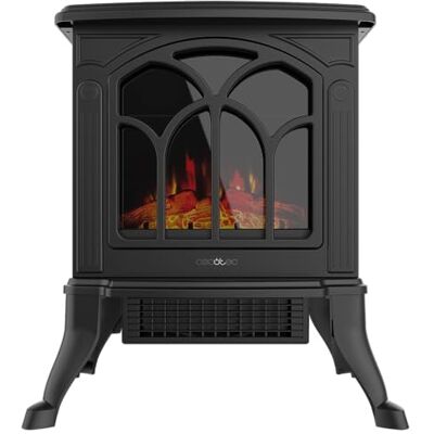 Cecotec ReadyWarm elektrische staande open haard 1500 vlammen. 1500 W, 2 standen, verstelbare thermostaat en onafhankelijke vlamregeling, bereik 20 m² Cecotec ReadyWarm elektrische staande open haard 1500 vlammen. 1500 W, 2 standen, verstelbare thermostaat en onafhankelijke vlamregeling, bereik 20 m²