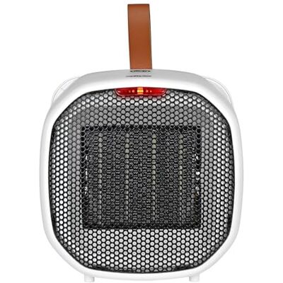 Silva HL-M 500 Mini-verwarming design wit 2 warmtestanden (700 W/1400 W), thermostaat, kantelbeveiliging en oververhittingsbeveiliging, energiebesparende ventilatorkachel Silva HL-M 500 Mini-verwarming design wit 2 warmtestanden (700 W/1400 W), thermostaat, kantelbeveiliging en oververhittingsbeveiliging, energiebesparende ventilatorkachel