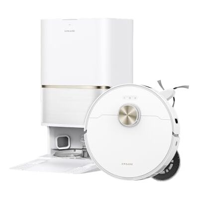 dreame L50 Ultra AE-A Robotstofzuiger, 100 °C, 28.000 Pa Dieptereiniging van hoeken en randen, TriCut-borstel, intelligente multifunctionele PowerDock, LDS-navigatie en dreame L50 Ultra AE-A Robotstofzuiger, 100 °C, 28.000 Pa Dieptereiniging van hoeken en randen, TriCut-borstel, intelligente multifunctionele PowerDock, LDS-navigatie en