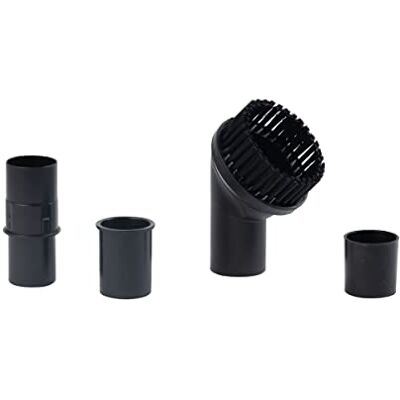 Fackelmann TopFilter 88500 Kleine ronde borstel voor stofzuigers voor textiel of breekbare oppervlakken, kunststof, zwart Fackelmann TopFilter 88500 Kleine ronde borstel voor stofzuigers voor textiel of breekbare oppervlakken, kunststof, zwart