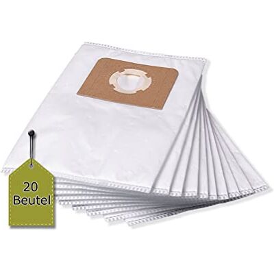 eVendix 20 stofzuigerzakken compatibel met Kärcher 1.629-761.0 20 stofzuigerzakken geschikt voor Kärcher 6.904-167, 6.904-322 stofzuigerzakken eVendix 20 stofzuigerzakken compatibel met Kärcher 1.629-761.0 20 stofzuigerzakken geschikt voor Kärcher 6.904-167, 6.904-322 stofzuigerzakken