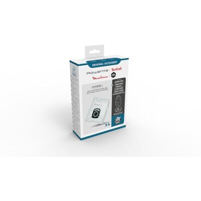 Rowenta Hygiëne+, anti-geur, compatibel met Compact Power, Power XXL, Silence Force, X-Trem Power ZR200520 4 zakken Rowenta Hygiëne+, anti-geur, compatibel met Compact Power, Power XXL, Silence Force, X-Trem Power ZR200520 4 zakken