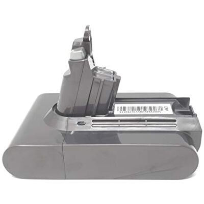 Dyson Batterij voor originele DC62 967810-02 stofzuiger, 21,6 V, 2100 mAh, 46 Wh, 350 W, Li-Ion, schroefaansluiting Dyson Batterij voor originele DC62 967810-02 stofzuiger, 21,6 V, 2100 mAh, 46 Wh, 350 W, Li-Ion, schroefaansluiting