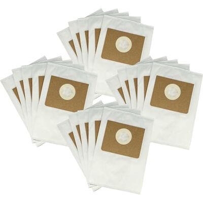 vhbw 20 stofzuigerzakken geschikt voor Kärcher stofzuiger proNT 200, 400 Microvlies type M 30 cm x 21 cm wit vhbw 20 stofzuigerzakken geschikt voor Kärcher stofzuiger proNT 200, 400 Microvlies type M 30 cm x 21 cm wit