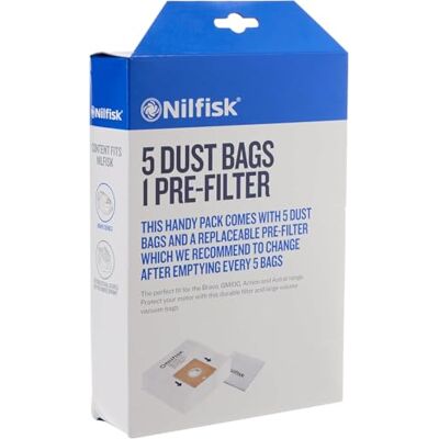 Nilfisk 30050002 stofzuiger accessoire Stofzak Nilfisk 30050002 stofzuiger accessoire Stofzak