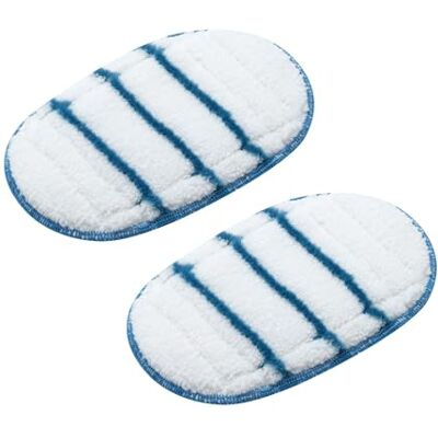 Black & Decker Set van 2 multi-oppervlakte glijders voor stoomhandschoenen Duurzame microvezel reinigingspads Accessoires voor STEAMITT handreiniger Machinewasbaar Rond FSHSMPA-XJ Black & Decker Set van 2 multi-oppervlakte glijders voor stoomhandschoenen Duurzame microvezel reinigingspads Accessoires voor STEAMITT handreiniger Machinewasbaar Rond FSHSMPA-XJ