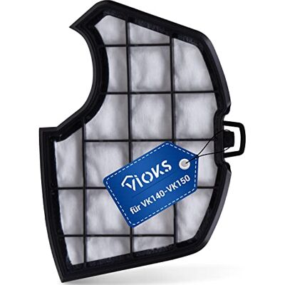 VIOKS Vervangende motorfilter voor Vorwerk handstofzuiger, motorbeschermingsfilter voor Vorwerk Kobold VK150 & Vorwerk VK 140 stofzuiger VIOKS Vervangende motorfilter voor Vorwerk handstofzuiger, motorbeschermingsfilter voor Vorwerk Kobold VK150 & Vorwerk VK 140 stofzuiger