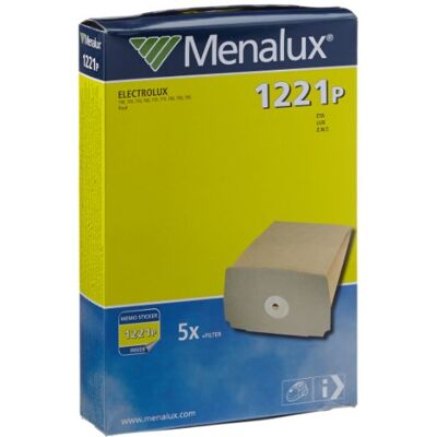 Menalux 2043371 Stofzuigerzak voor papieren stofzuiger 1221 P Menalux 2043371 Stofzuigerzak voor papieren stofzuiger 1221 P