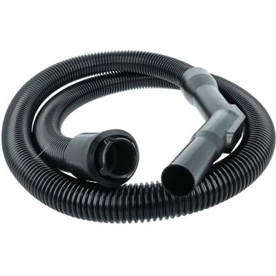 vhbw Stofzuigerslang met cirkelaansluiting, 32 mm, compatibel met Nilfisk GS90, GS90C, GS90P, Mocca stofzuiger, zwart + handvat vhbw Stofzuigerslang met cirkelaansluiting, 32 mm, compatibel met Nilfisk GS90, GS90C, GS90P, Mocca stofzuiger, zwart + handvat