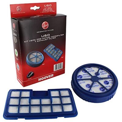 Hoover Hepa-filter u60 motoruitlaat + voormotorfilter voor rush Hoover Hepa-filter u60 motoruitlaat + voormotorfilter voor rush