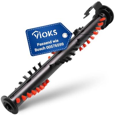 VIOKS Vervangende borstelrol voor Bosch Siemens 00576599 576599 voor stofzuiger, borstelrol 262 mm, borstelrol voor elektrische borstel VIOKS Vervangende borstelrol voor Bosch Siemens 00576599 576599 voor stofzuiger, borstelrol 262 mm, borstelrol voor elektrische borstel