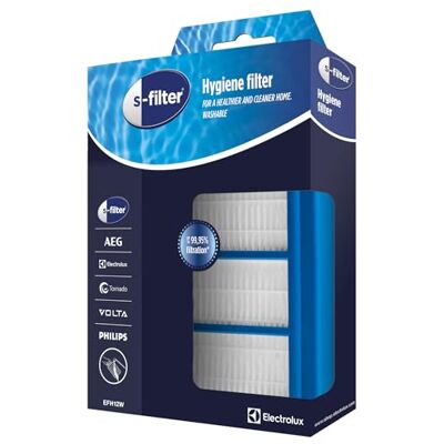 Electrolux EFH 12 Originele hygiënefilter wasbaar voor S-bagstofzuiger, AEG en Philips, UltraSilencer, ClassicSilence Electrolux EFH 12 Originele hygiënefilter wasbaar voor S-bagstofzuiger, AEG en Philips, UltraSilencer, ClassicSilence