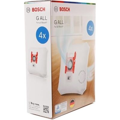 Bosch Boite de 4 sacs type G d'origine 200X155 mm Bosch Boite de 4 sacs type G d'origine 200X155 mm