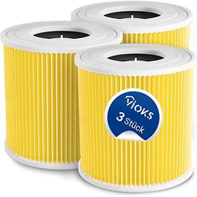VIOKS Vervangende schuimstoffilter voor Miele 9499230 condenswaterdroger 3 stuks VIOKS Vervangende schuimstoffilter voor Miele 9499230 condenswaterdroger 3 stuks