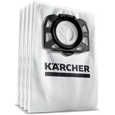 Kärcher Vliesfilterzak voor multifunctionele droogzuiger WD 4, WD 5, WD 6, WD 4290, 5200 M, 5300 M en 5600 MP. Kärcher Vliesfilterzak voor multifunctionele droogzuiger WD 4, WD 5, WD 6, WD 4290, 5200 M, 5300 M en 5600 MP.