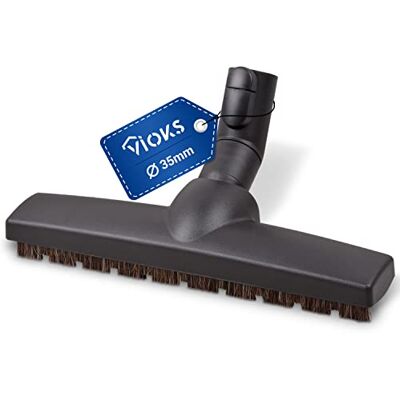 VIOKS Stofzuigerborstel, harde vloerborstel, parketborstel, reserveaccessoire voor stofzuiger, parket Twister SBB300-3, Ø 35 mm, vloerborstel voor parket, laminaat, tegels VIOKS Stofzuigerborstel, harde vloerborstel, parketborstel, reserveaccessoire voor stofzuiger, parket Twister SBB300-3, Ø 35 mm, vloerborstel voor parket, laminaat, tegels