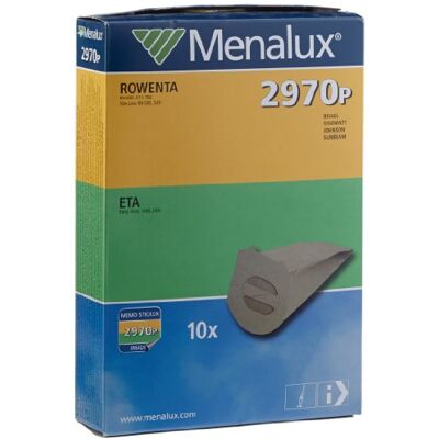 Menalux 10 x papieren zakken voor Rowenta en Eta stofzuigers (Duitse import) Menalux 10 x papieren zakken voor Rowenta en Eta stofzuigers (Duitse import)