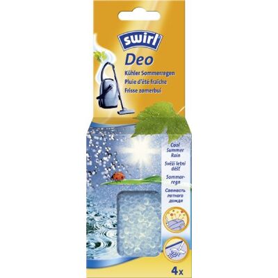 Swirl Stofzuiger deo-parels koeler zomerregen 4x (voor het inzuigen in de stofzuiger) Swirl Stofzuiger deo-parels koeler zomerregen 4x (voor het inzuigen in de stofzuiger)