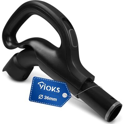 VIOKS Vervangende handgreep voor AEG stofzuiger 2193710387 & 2193710361 & 2193710353 AEG stofzuigeraccessoires met 36 mm ovale aansluiting reserveonderdelen voor AEL90 VX8 VX9 LX9 stofzuiger VIOKS Vervangende handgreep voor AEG stofzuiger 2193710387 & 2193710361 & 2193710353 AEG stofzuigeraccessoires met 36 mm ovale aansluiting reserveonderdelen voor AEL90 VX8 VX9 LX9 stofzuiger