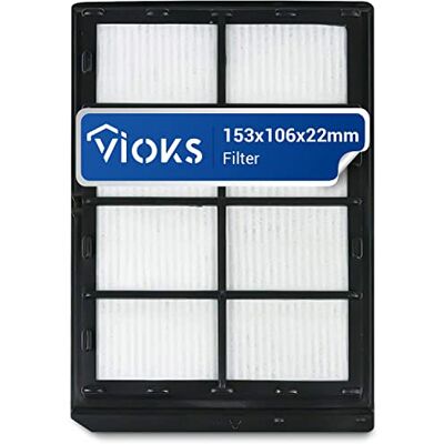 VIOKS Hepa Filter voor stofzuiger Bosch / Kärcher / Siemens 153 x 22 vervangt 00578733 H1G0 VIOKS Hepa Filter voor stofzuiger Bosch / Kärcher / Siemens 153 x 22 vervangt 00578733 H1G0