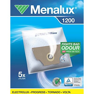 Menalux 1200 duraflow 5 stofzuigerzakken Menalux 1200 duraflow 5 stofzuigerzakken