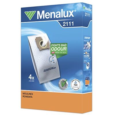 Menalux 2043415 stofzuigerzakken voor stofzuiger Duraflow 2111 Menalux 2043415 stofzuigerzakken voor stofzuiger Duraflow 2111
