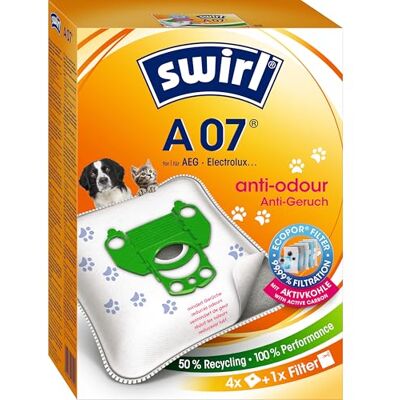 Swirl 2027234 stofzuigerzakken A07 Neutralize Air Swirl 2027234 stofzuigerzakken A07 Neutralize Air