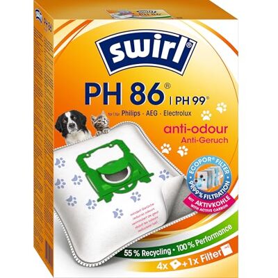 Swirl 2027271 stofzuigerzakken PH86 Neutralize Air Swirl 2027271 stofzuigerzakken PH86 Neutralize Air