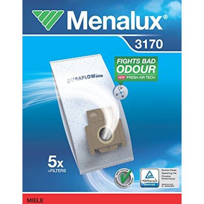 Menalux 3170 Duraflow 5 stofzuigerzakken (import Duitsland) Menalux 3170 Duraflow 5 stofzuigerzakken (import Duitsland)