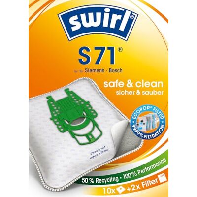 Swirl S 71 microPor plus Bosch/siemens BigPack 10 Swirl S 71 microPor plus Bosch/siemens BigPack 10