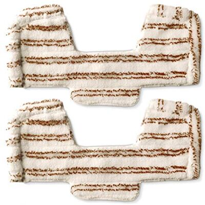 Polti Unico 2 stuks speciale parketmop met bumper Polti Unico 2 stuks speciale parketmop met bumper