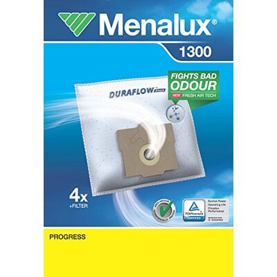 Menalux 2043376 stofzuigerzakken voor stofzuiger Duraflow 1300 Menalux 2043376 stofzuigerzakken voor stofzuiger Duraflow 1300
