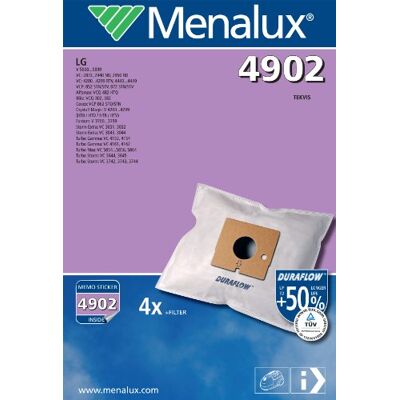 Menalux 2043481 stofzuigerzak Duraflow 4902 Menalux 2043481 stofzuigerzak Duraflow 4902