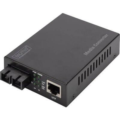 Digitus Assmann DN-82121-1 Media Converter RJ45 naar SC Digitus Assmann DN-82121-1 Media Converter RJ45 naar SC