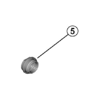 Shimano Spares FH-M9111 kegel links met stofdeksel Shimano Spares FH-M9111 kegel links met stofdeksel