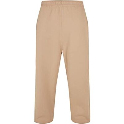 Urban Classics Trainingsbroek voor heren, met trekkoord, sportbroek met elastische ritssluiting, losse pasvorm, Beige M Urban Classics Trainingsbroek voor heren, met trekkoord, sportbroek met elastische ritssluiting, losse pasvorm, Beige M